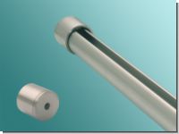 Duschvorhangstange 20mm barrierefrei Innenlauf Edelstahl