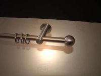 Gardinenstange  Edelstahl  12 mm  Zita