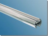 Innenlaufprofil f�r Gardinenstangen 20mm Chrom glanz