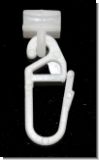 Gelenkgleiter f�r 4mm Innenlaufsysteme und Vorhangschienen
