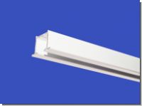 Aluminium Einputzschiene Modell 100    1 lfg wei� oder silber