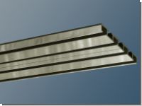 Gardinenschiene Nickel glanz Wendeschiene 3-4  Lauf