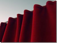 Windfang Vorhang Schurwolle extra schwer 1000g flammenhemmend B1
