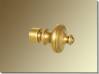 Gardinenstange Messing bronziert  - 30 mm Michael glattes Rohr