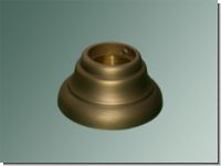 Wandlager Messing bronziert f�r 28mm Stangen