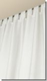 Outdoor Vorhang incl Schlaufen Santorin 140cm b x 255cm h Natur