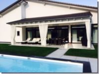 Outdoor Vorhang wetterfest nach Ma� Poros 150 cm breit
