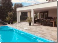 Outdoor Vorhang nach Ma� Modell Poros bis 290 cm hoch