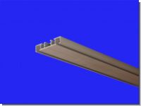 Gardinenschiene Modell 540 2 lauf wei� / silber