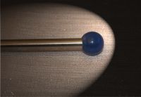 Endst�ck 12 mm Kugel-blau