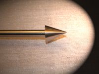 Endst�ck 12 mm  Edelstahl New York Kegel