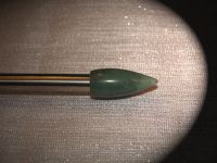 Endst�ck 12 mm Stein Patrone Jade