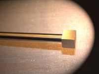 Endst�ck 12 mm  Edelstahl Wuerfel