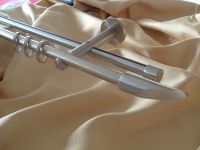 Gardinenstange Rundrohr/Innenlaufsystem16mm Edelstahl Design Mar