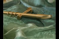 Gardinenstange Messing geb. 16mm einl�ufig Marbella