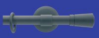 Gardinenstange Eisen 20 mm Modell Infinity