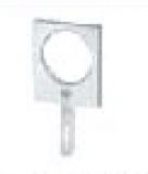 Gardinenringe Aluminium  Rechteckringe
