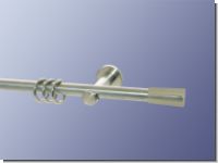Gardinenstange Nickel geb. 16 mm Mallorca