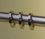 Gardinenringe Nickel geb. 20mm