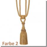 Vorhang Raffhalter mit einer gro�en Quaste Gildon