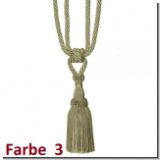 Vorhang Raffhalter mit einer gro�en Quaste Gildon