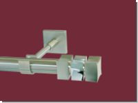 Gardinenstange Edelstahl 25 mm Modell Steven