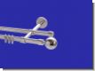 Gardinenstange Chrom glanz Design 16mm Modell Ball