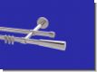 Gardinenstange Chrom glanz Design 16mm Modell Luna