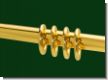 Ringe Messing glanz f�r 16 mm Rohre