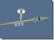 Gardinenstange Deckentr�ger V2A/Innenlauf 16mm Kegel 1lfg.