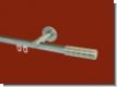 Gardinenstange Innenlauf Edelstahldesign 20 mm Alfonso