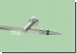 Gardinenstange Edelstahl Innenlauf 20mm Kegel schwarz einl.