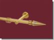 Gardinenstange Messing massiv matt 20mm Model Kegel exclusive of