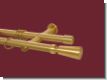 Gardinenstange Messing matt 20 mm dppl. Modell Trapez Tr�ger off