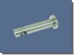 Tr�ger geschlossen f�r 16 mm Gardinenstangen 5 cm
