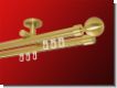 Gardinenstange Deckentr�ger Innenlaufsystem dppl. 20 mm Rillenku