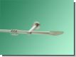 Gardinenstange Nickel geb�rstet 12mm Marbella 1 l�ufig geschl.