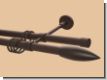 Gardinenstange Rost 20 mm Quantos 2lfg. von Classico-Design