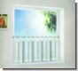Bistro gestreift 150cm breit x 50cm hoch