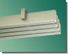 Gardinenstange eckig Maricel Aluminium Edelstahldesign Innenlauf