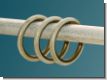 Gardinenringe Eisen 20 mm mit Gleiteinlage
