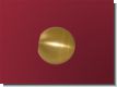 Endst�ck Rillenkugel Messing matt massiv 16mm