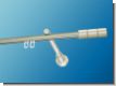 Gardinenstange Innenlauf 16mm Modell Lisa 1-lfg Edelstahldesign