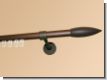 Gardinenstange Schmiedeeisen Rost Innenlauf 20 mm 1-lfg. Quantos