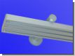 Fl�chenvorhangschiene Modell 630 mit Wandtr�ger 3 lfg.