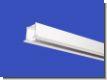 Aluminium Einputzschiene Modell 100    1 lfg wei� oder silber