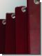K�lteschutz Samtvorhang incl Leder und �sen nach Ma� 130cm breit