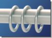 Gardinenringe Nickel matt aus Messing mit Gleiteinlage 20 mm