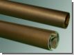 28mm Innenlaufprofil Aluminium Messing bronziert optik