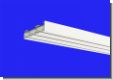 Fl�chenvorhangschiene Gardinenschiene Aluminium Modell 630 3lfg.